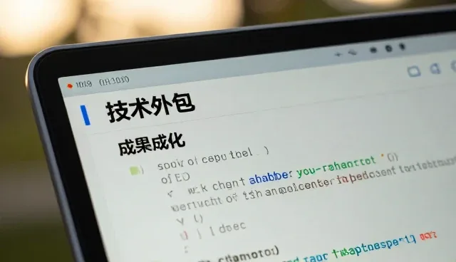 技术外包选型中需关注的几个关键维度